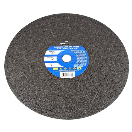 Forney Cutting Wheel, Metal, Type 1, 14 in x 1/8 in x 1 in 72379